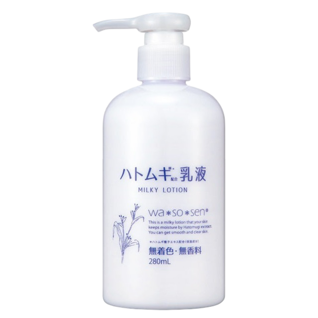 Wasosen Hatomugi Milky Lotion (280ml)