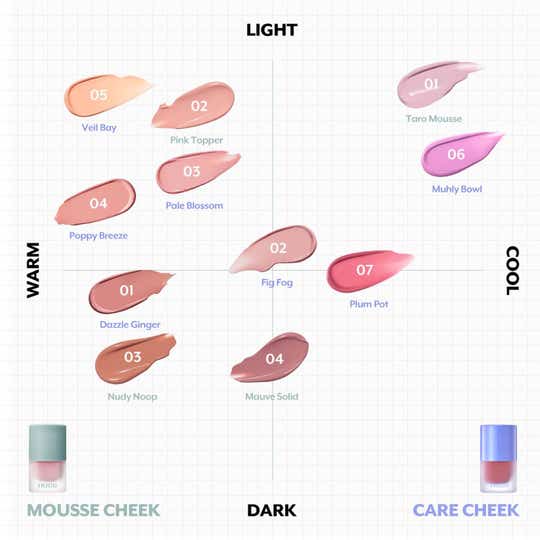 nuse Mousse Care Cheek (16ml) - Kiyoko Beauty