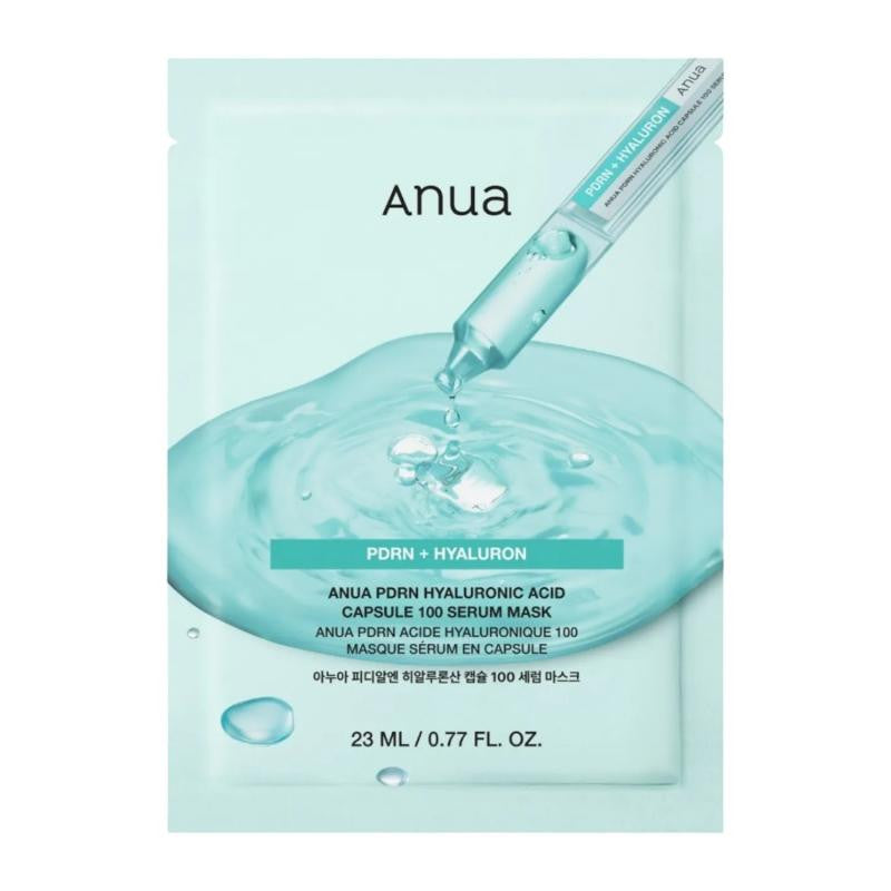 ANUA PDRN Hyaluronic Acid Capsule 100 Serum Mask - Kiyoko Beauty