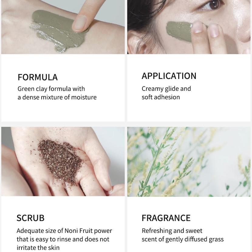 celimax The Real Noni Refresh Clay Mask (120g) - Kiyoko Beauty