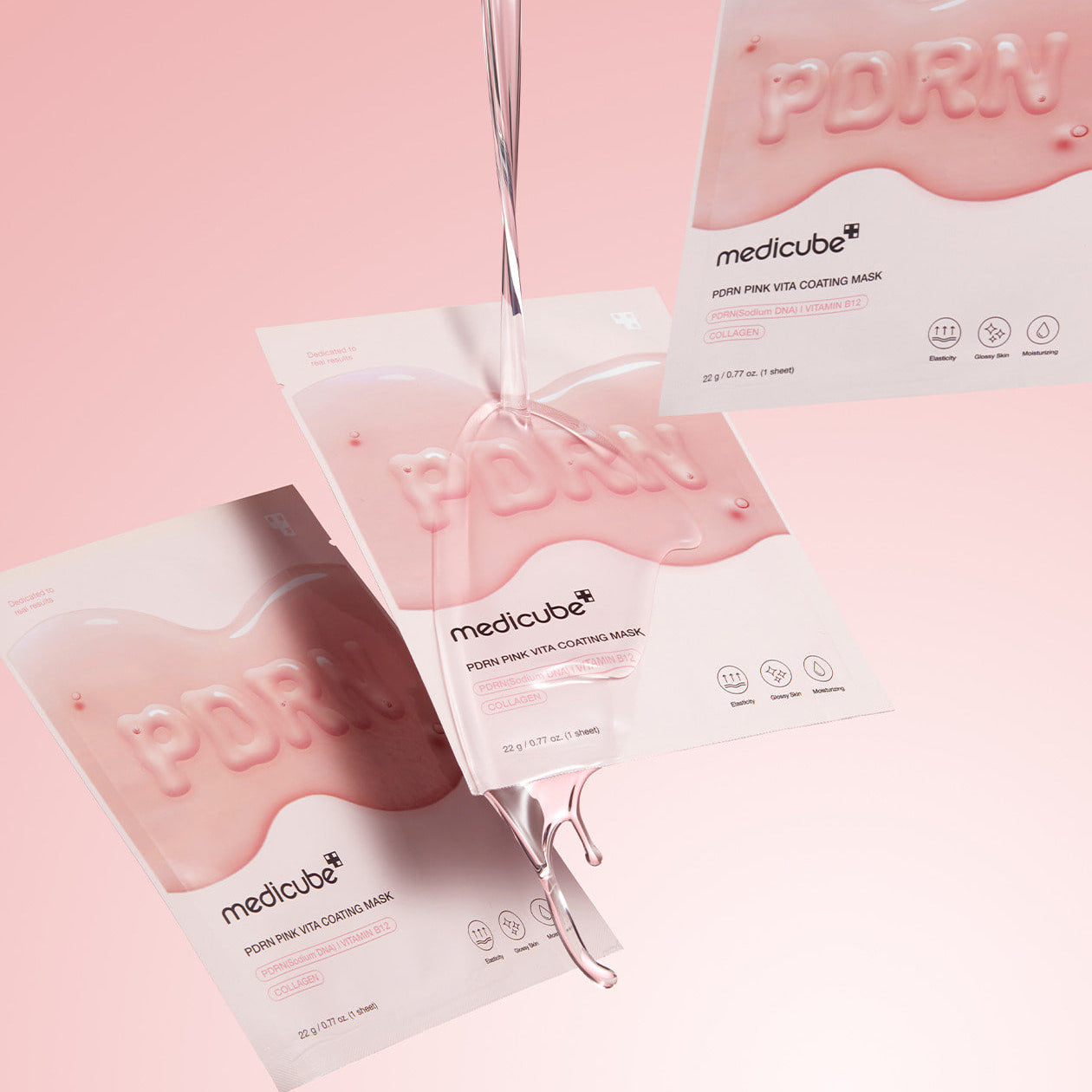 Medicube PDRN Pink Vita Coating Mask (1 PC) - Kiyoko Beauty