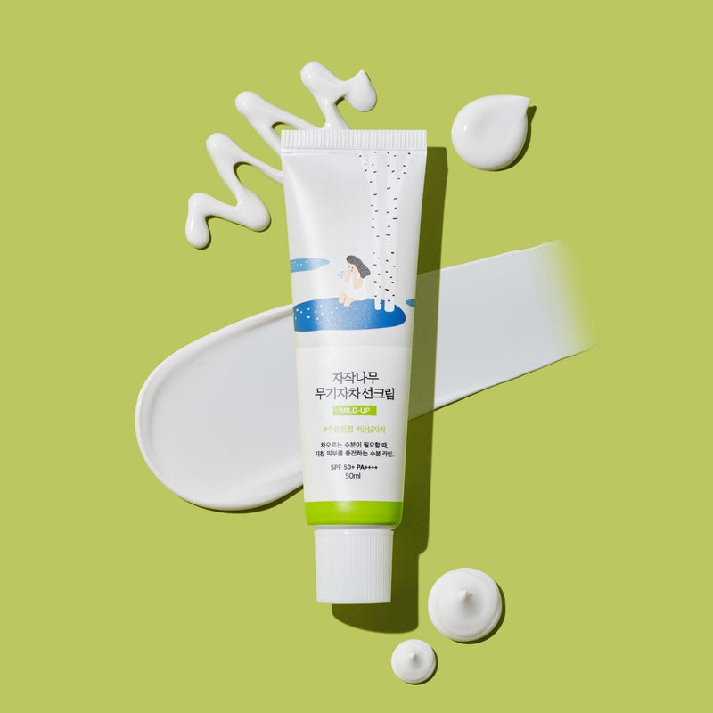 ROUND LAB Birch Juice Moisturizing Mild-Up Sun Cream SPF50+ PA++++ (50ml)