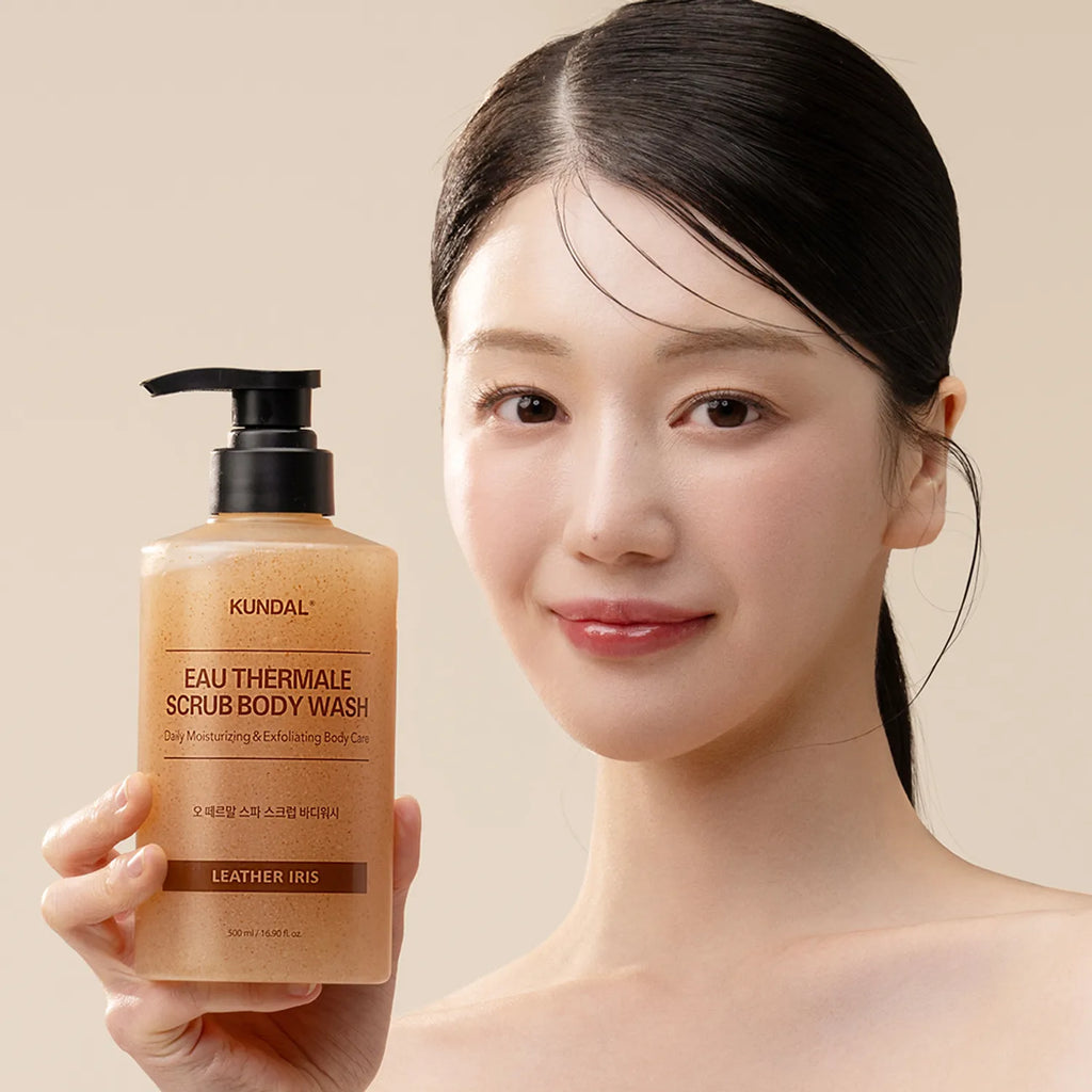 KUNDAL Eau Thermale Scrub Body Wash (500ml)