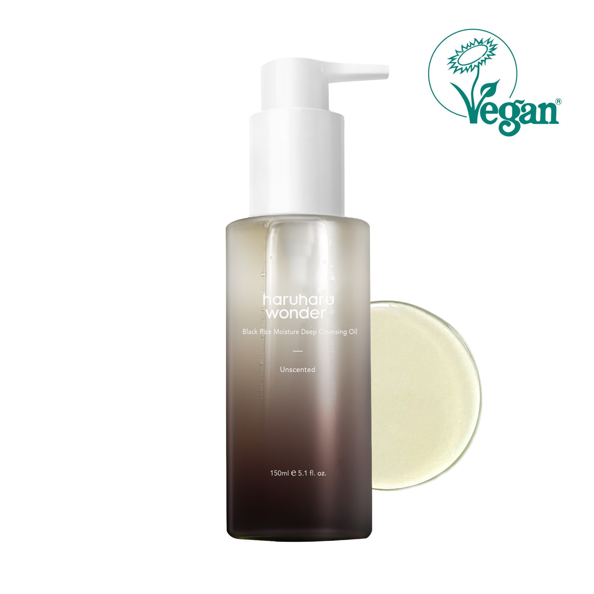 Haruharu Wonder Black Rice Moisture Deep Cleansing Oil (150ml) - Kiyoko Beauty