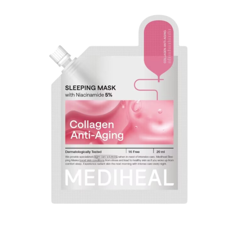 MEDIHEAL Collagen Anti-Aging Sleeping Mask (20ml) - Kiyoko Beauty