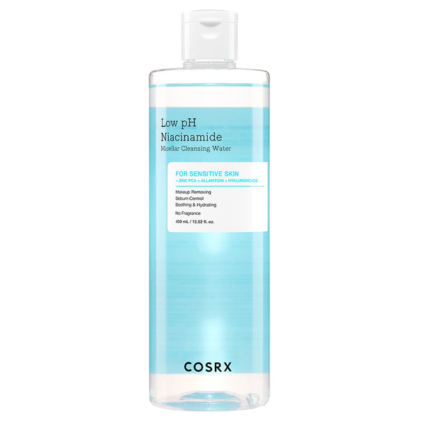 micellar cleansing water 新品未使用4本 COSRX Low pH Niacinamide Micellar Cleansing Water (400ml