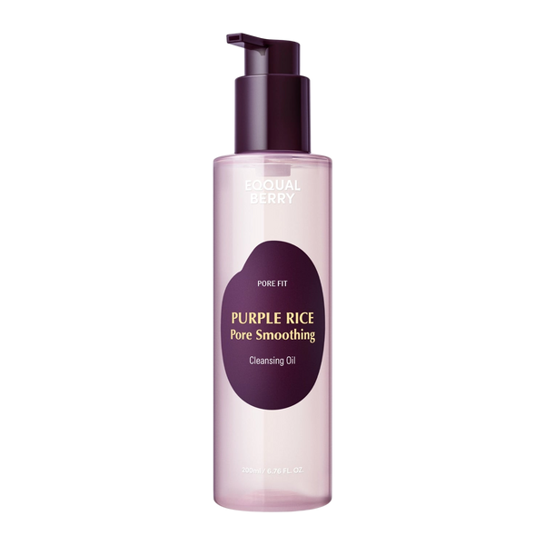 Eqqualberry Purple Rice Cleansing Oil (200ml) - Kiyoko Beauty