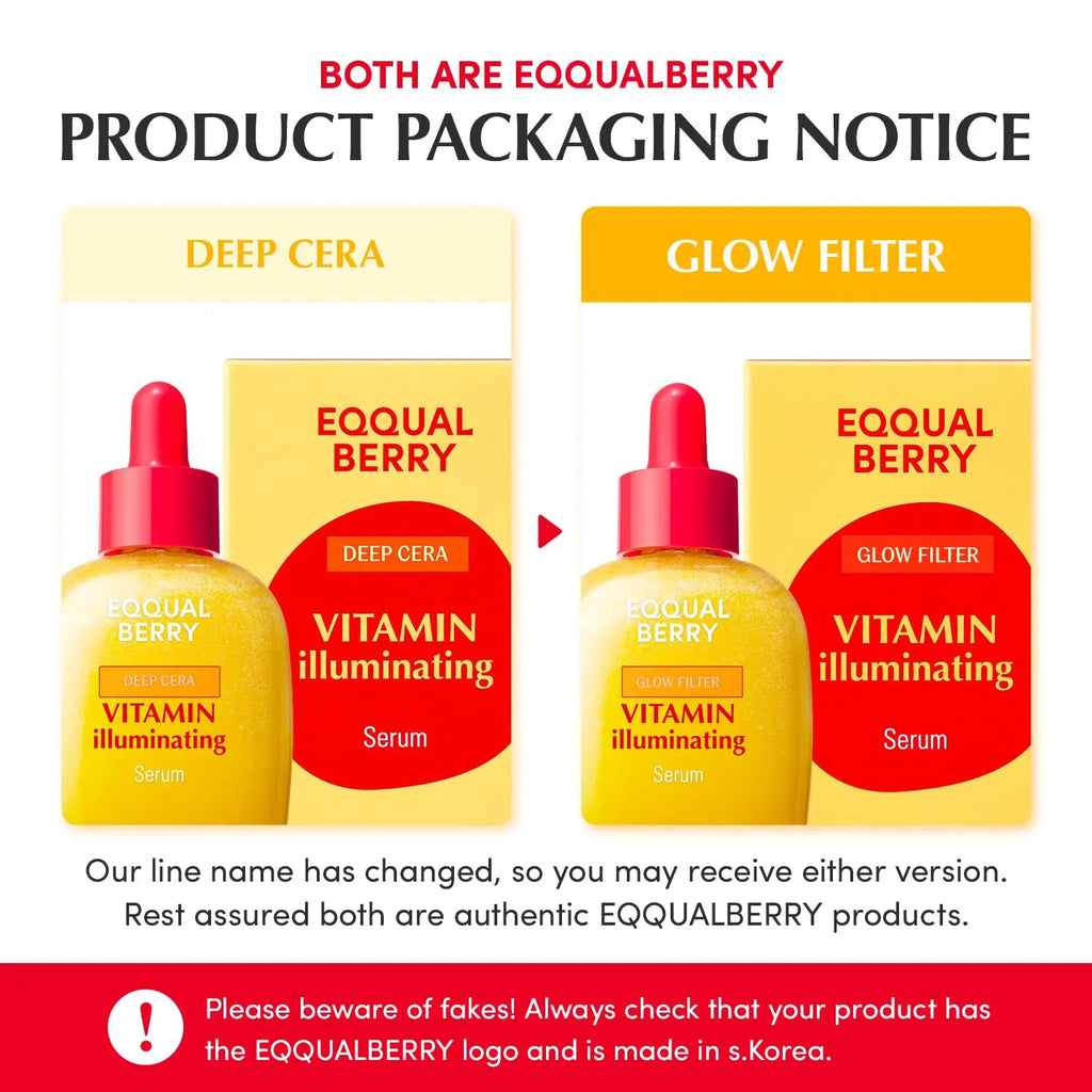 Eqqualberry Glow Filter Vitamin Illuminating Serum (30ml)