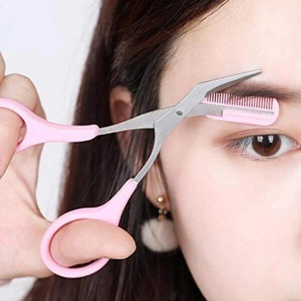 FILLIMILLI Eyebrow Scissors With Comb