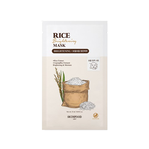 SKINFOOD Rice Brightening Mask - Kiyoko Beauty