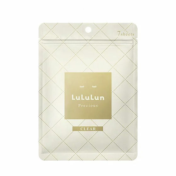 LULULUN Precious White Clear Face Mask (32 PCs) - Kiyoko Beauty