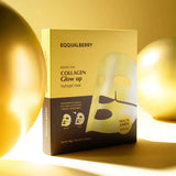 Eqqualberry Collagen Glow up Hydrogel Mask (4pcs)