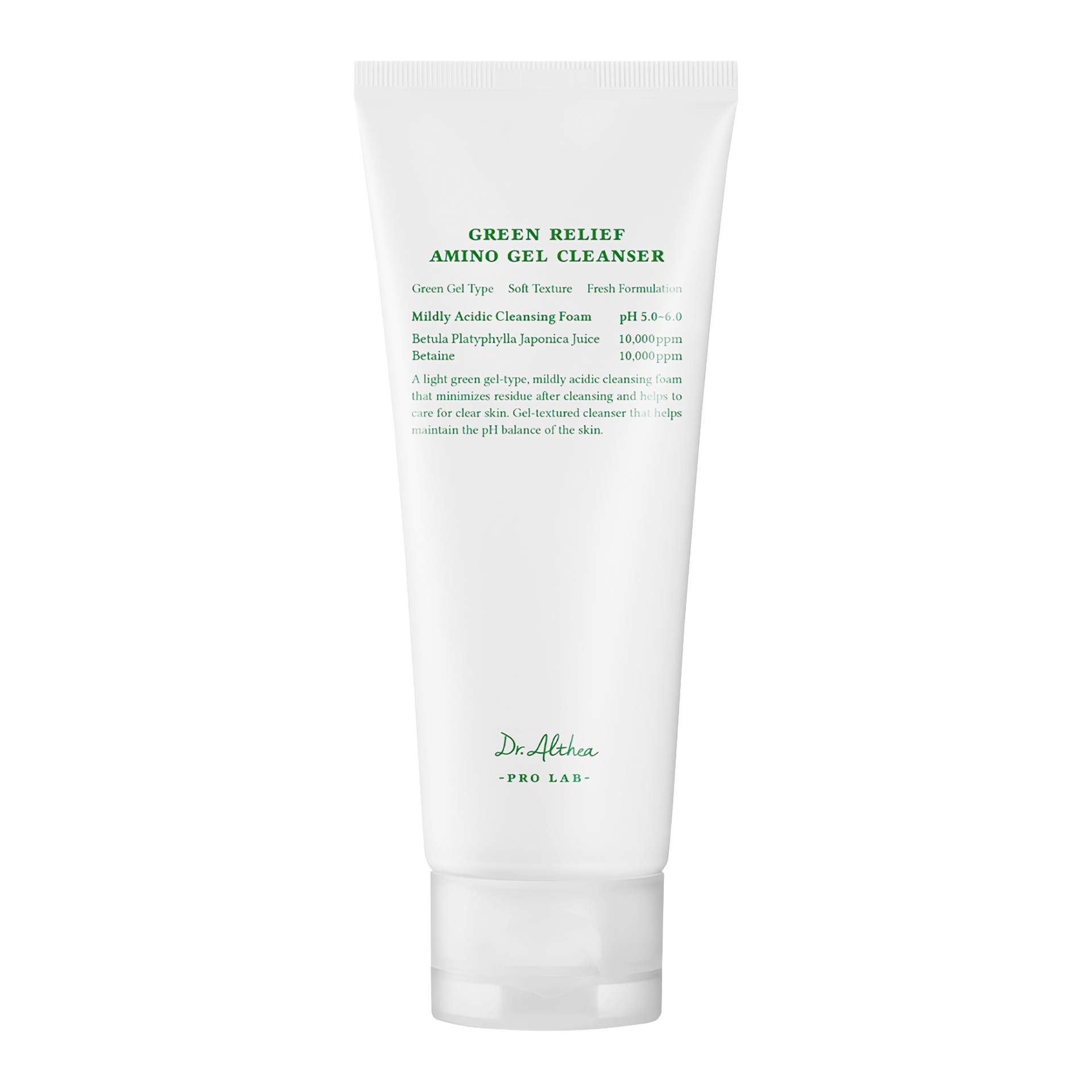 Dr. Althea Green Relief Amino Gel Cleanser (100ml) - Kiyoko Beauty