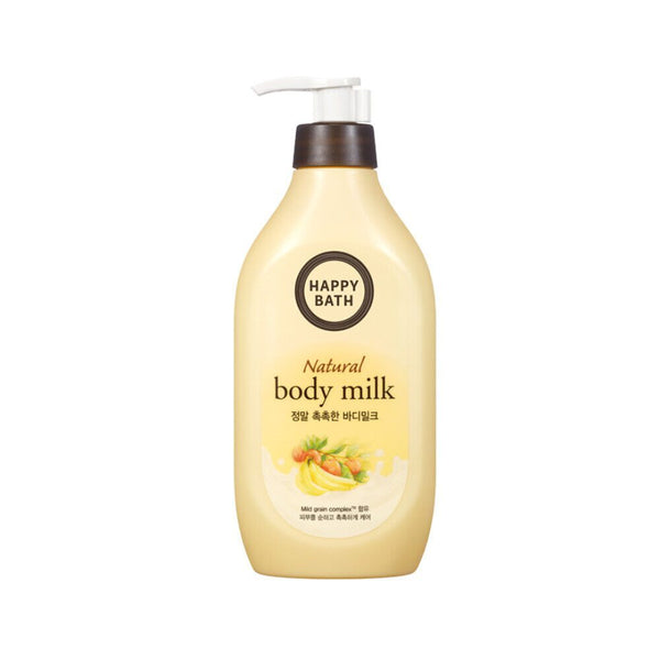 Happy Bath Natural Body Milk (450ml)