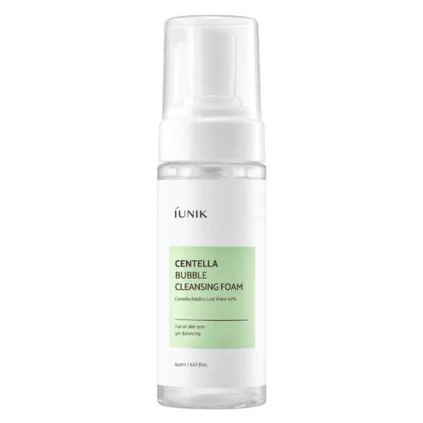 iUNIK Centella Bubble Cleansing Foam (150ml) - Kiyoko Beauty