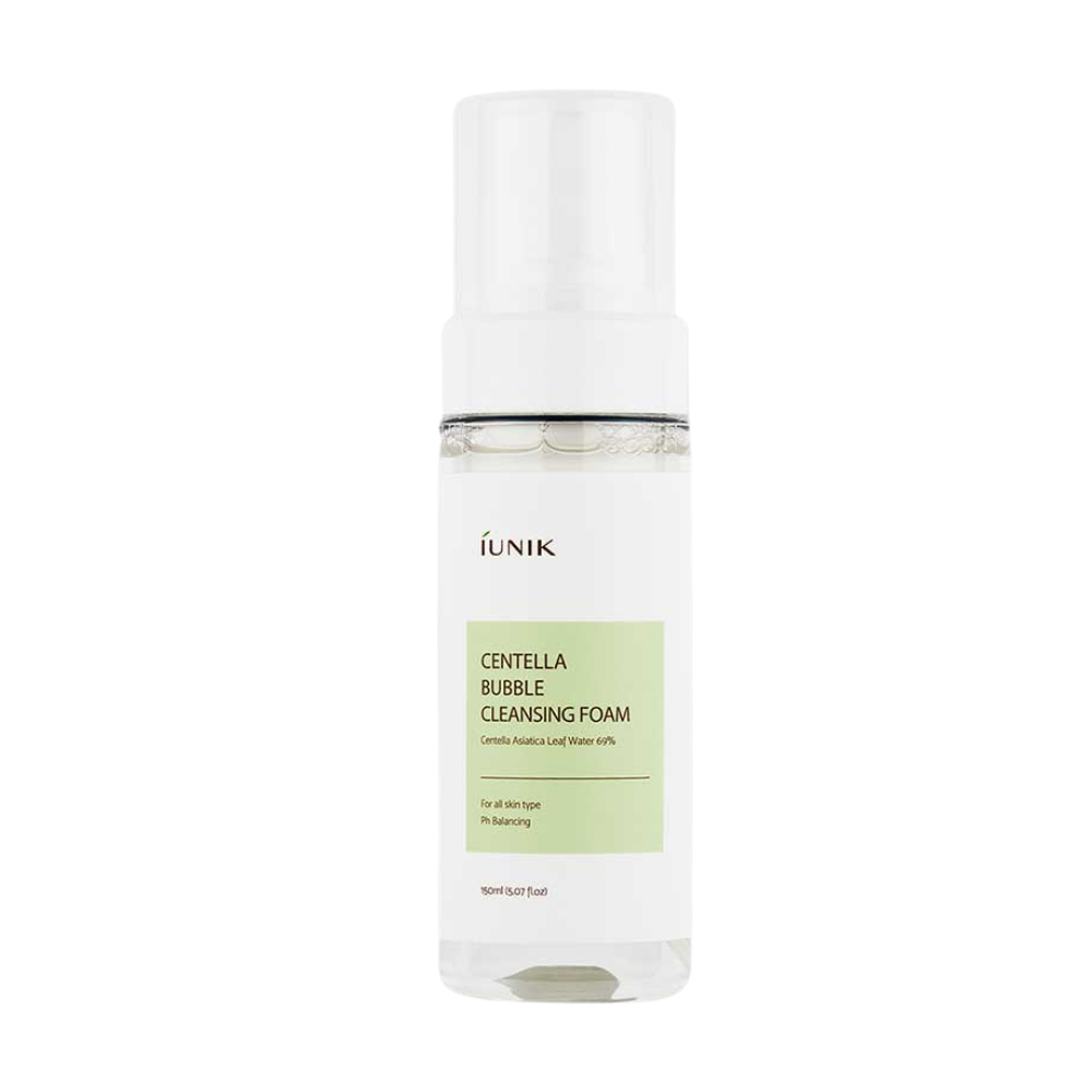 iUNIK Centella Bubble Cleansing Foam (150ml) - Kiyoko Beauty