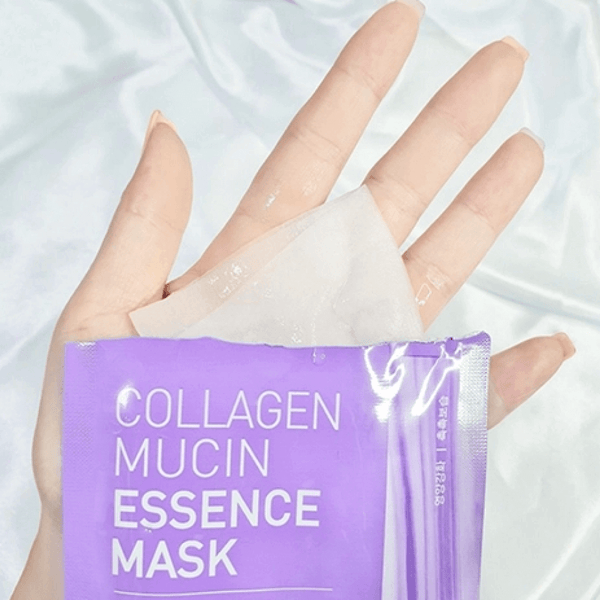 MEDIHEAL Collagen Mucin Essence Mask (5pcs)