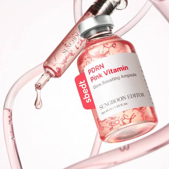 Sungboon Editor PDRN Pink Vitamin Glow Boosting Ampoule (40ml)