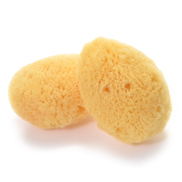 ROSY ROSA Natural Sea Sponge S (2pc)