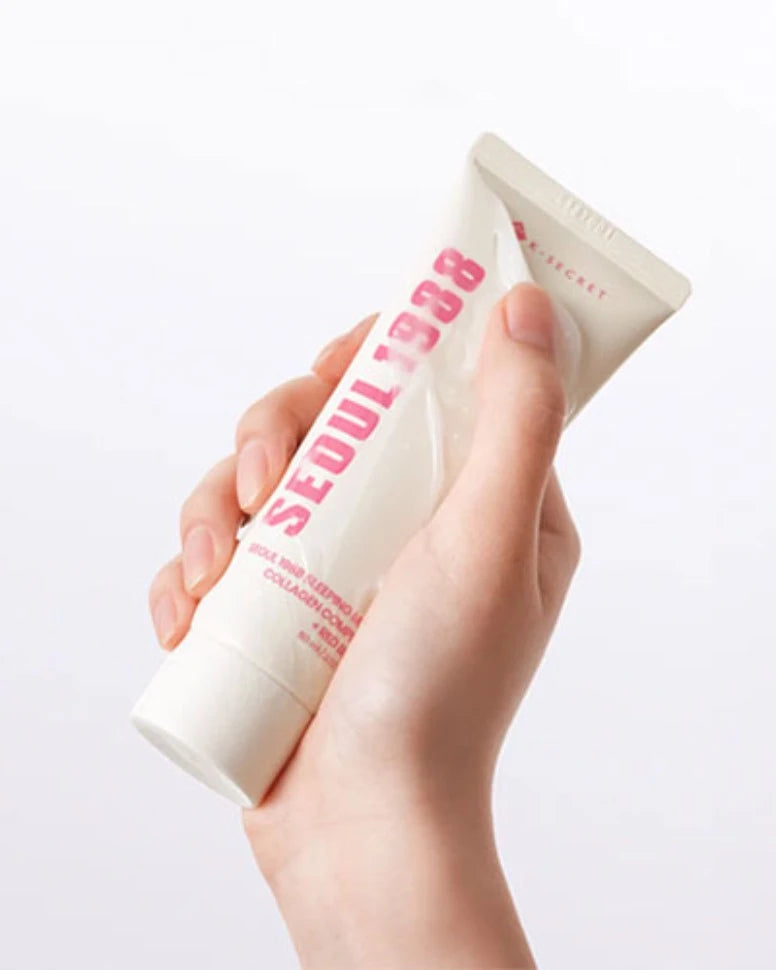 K-SECRET SEOUL 1988 Sleeping Mask: Collagen Complex 7 + Red Bean (60ml) - Kiyoko Beauty