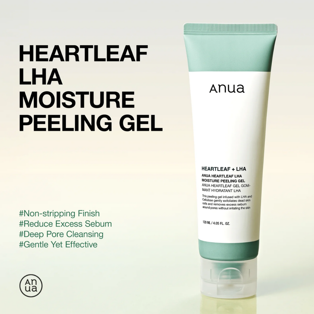ANUA Heartleaf LHA Moisture Peeling Gel (120ml) - Kiyoko Beauty