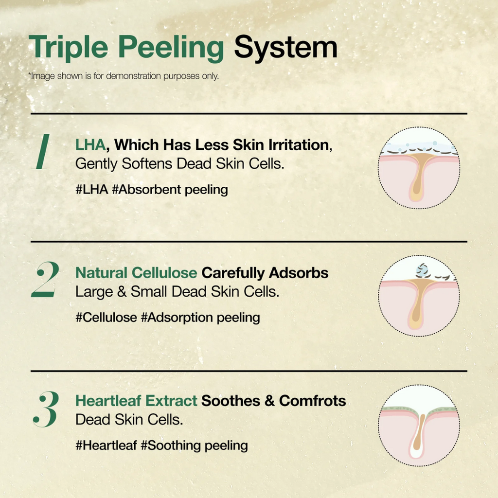 ANUA Heartleaf LHA Moisture Peeling Gel (120ml) - Kiyoko Beauty