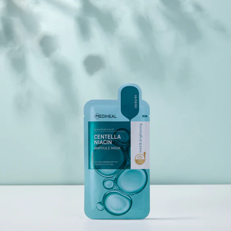 MEDIHEAL Centella Niacin Ampoule Mask (10pcs)