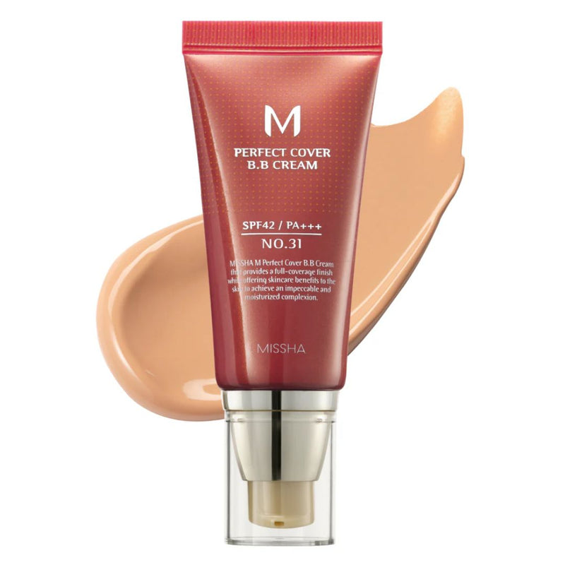 MISSHA Perfect Cover BB Cream (50ml) - Kiyoko Beauty