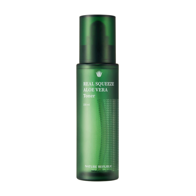 NATURE REPUBLIC Real Squeeze Aloe Vera Toner (150ml) - Kiyoko Beauty