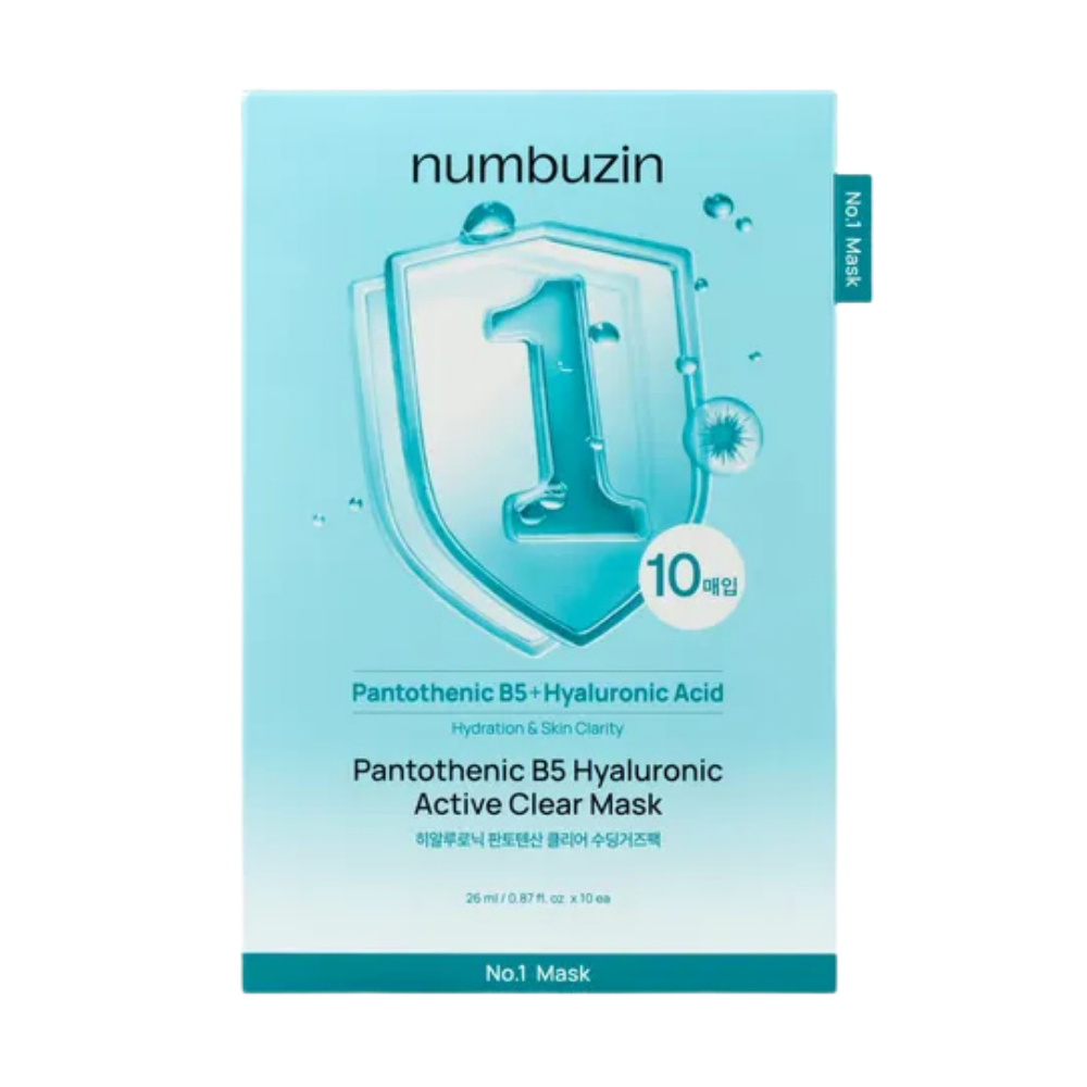 numbuzin No.1 Pantothenic B5 Hyaluronic Active Clear Mask