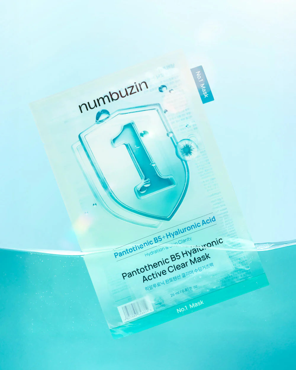 numbuzin No.1 Pantothenic B5 Hyaluronic Active Clear Mask