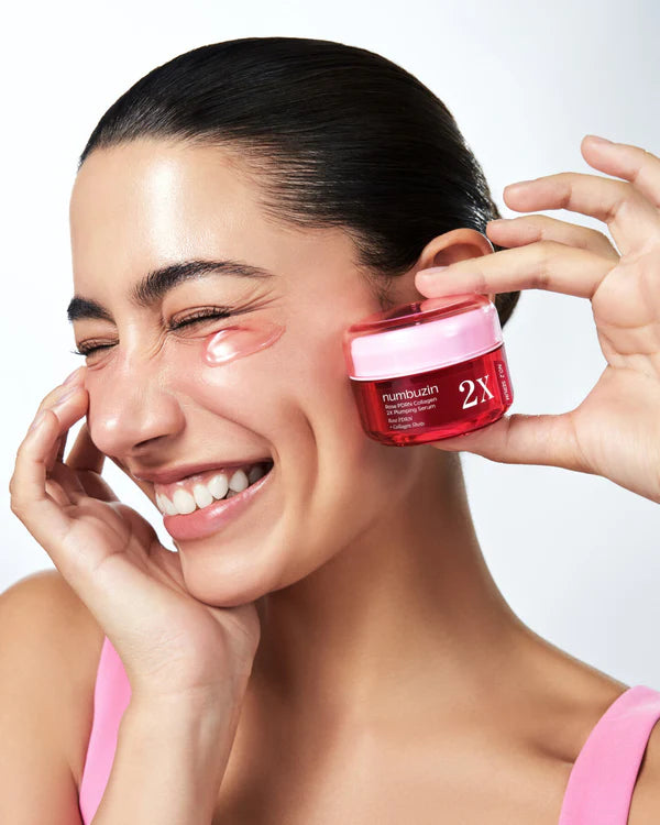 numbuzin No.2 Rose PDRN Collagen 2X Plumping Serum (30mL)