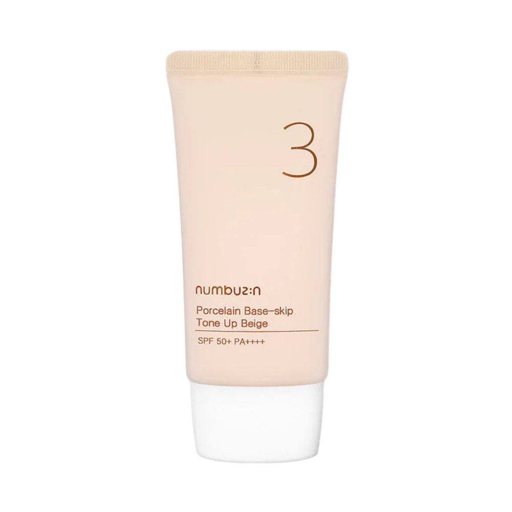numbuzin No.3 Porcelain Base-skip Tone Up Beige (50ml)
