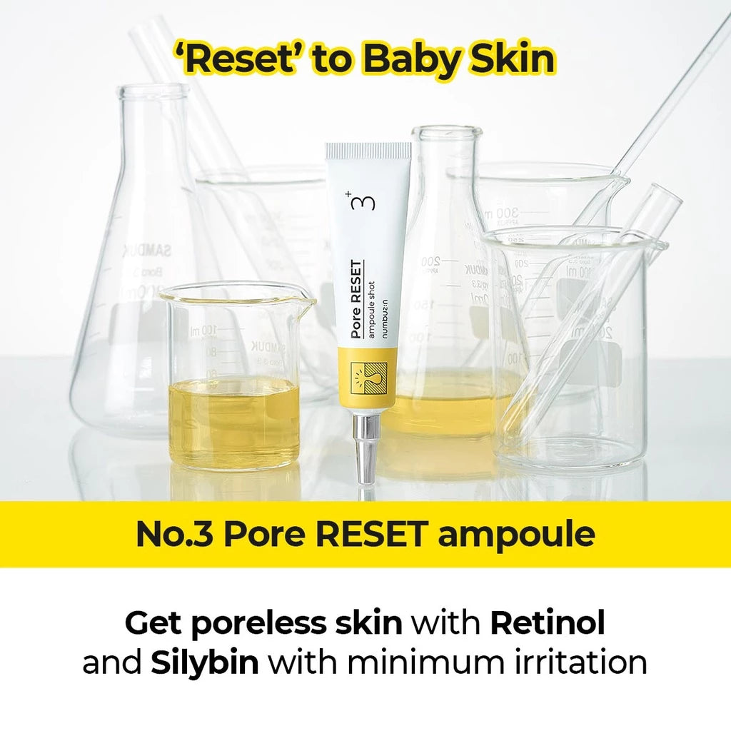numbuzin No.3 Pore Reset Ampoule (25ml)