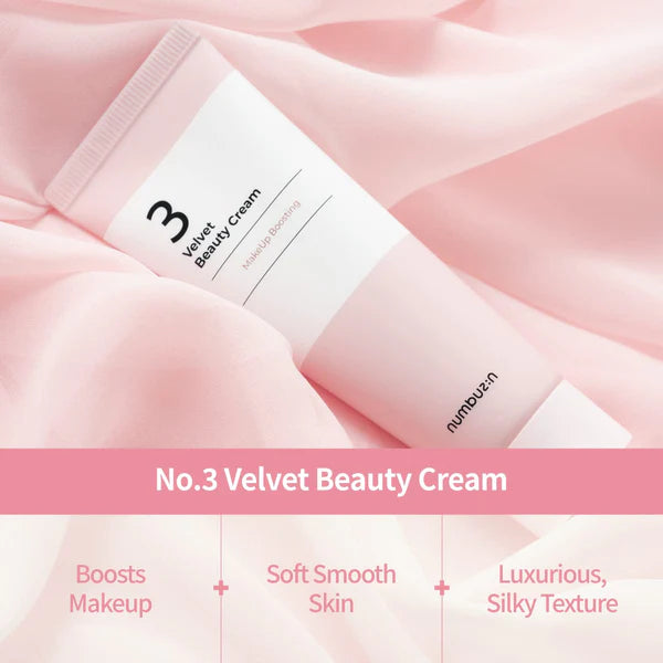 numbuzin No.3 Velvet Beauty Cream (60ml)