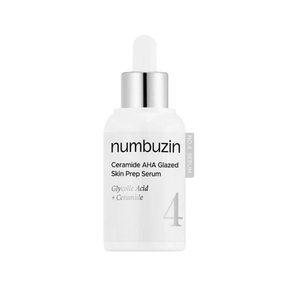 numbuzin No.4 Ceramide AHA Glazed Skin Prep Serum