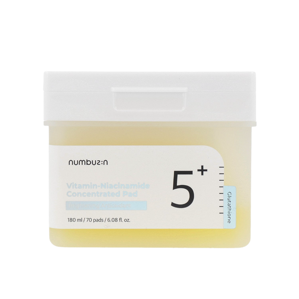 numbuzin No.5+ Glutathione Vitamin Concentrated Pad (70pcs)