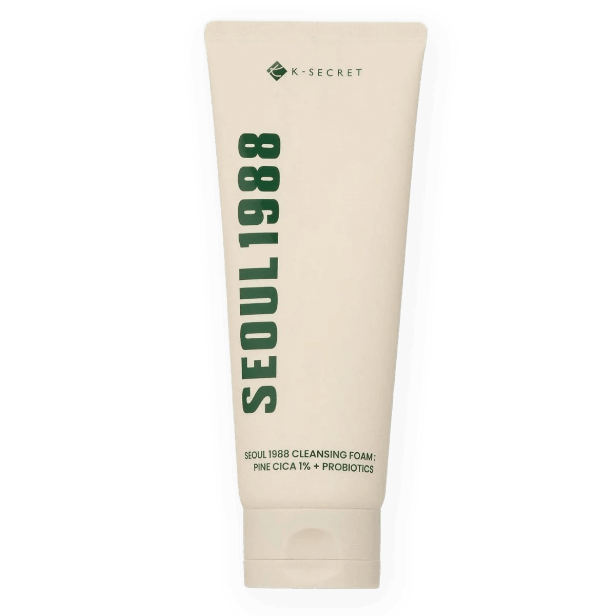 KSECRET SEOUL 1988 Cleansing Foam: Pine Cica 1% + Probiotics (150ml) - Kiyoko Beauty