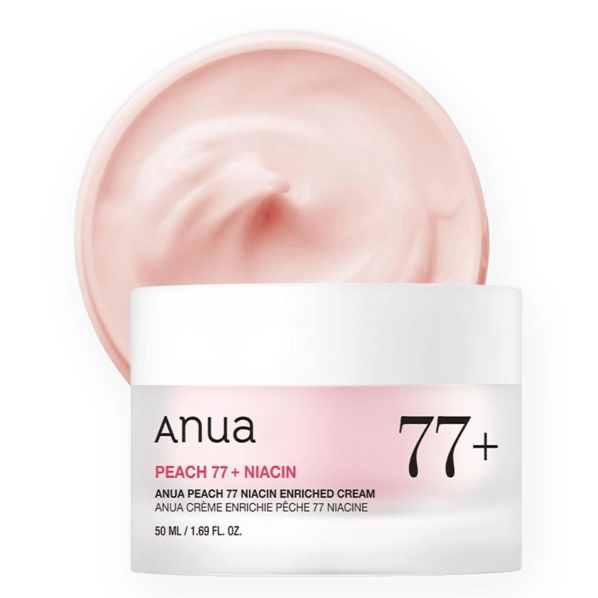 ANUA Peach 77% Niacin Enriched Cream (50ml) - Kiyoko Beauty