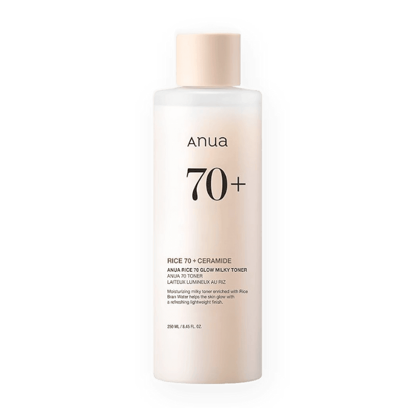 ANUA Rice 70 Glow Milky Toner (250ml) - Kiyoko Beauty