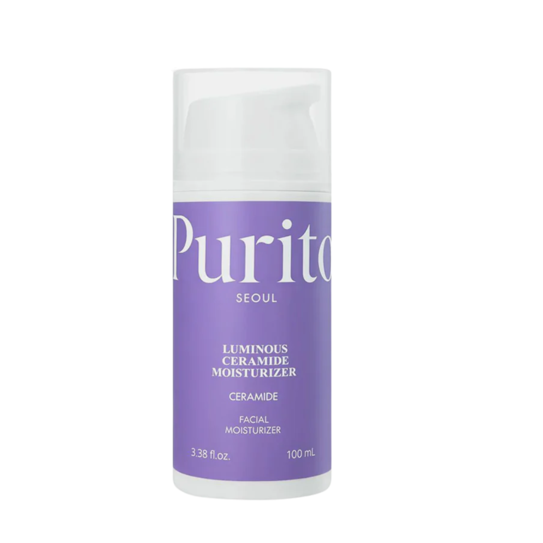 PURITO Luminous Ceramide Moisturizer (100ml) - Kiyoko Beauty