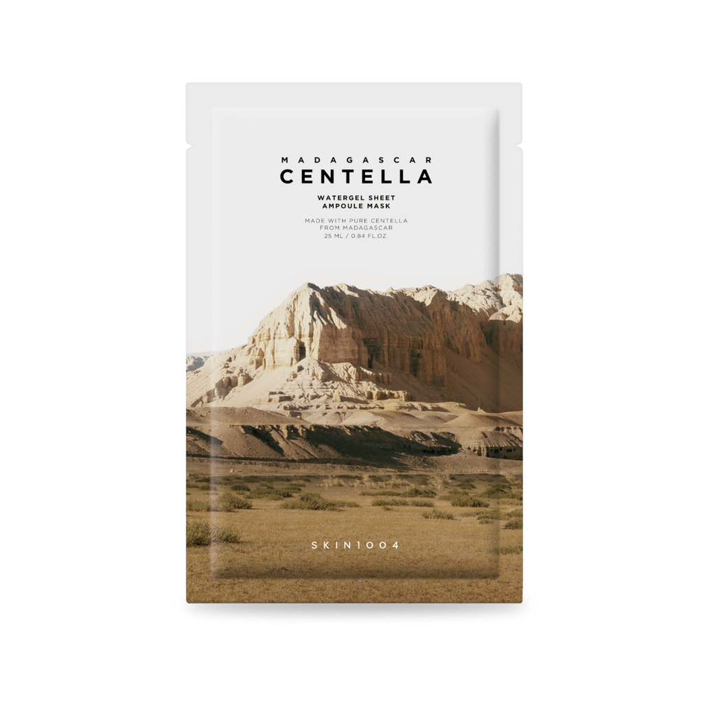 Skin1004 Madagascar Centella Watergel Sheet Ampoule Mask (5pc) - Kiyoko Beauty
