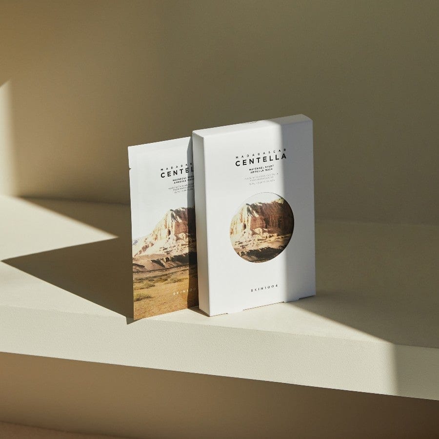 Skin1004 Madagascar Centella Watergel Sheet Ampoule Mask (5pc) - Kiyoko Beauty