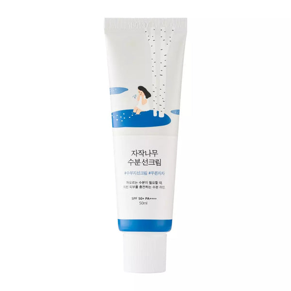 ROUND LAB Birch Juice Moisturizing Sun Cream SPF50+ PA++++ (50ml) - Kiyoko Beauty