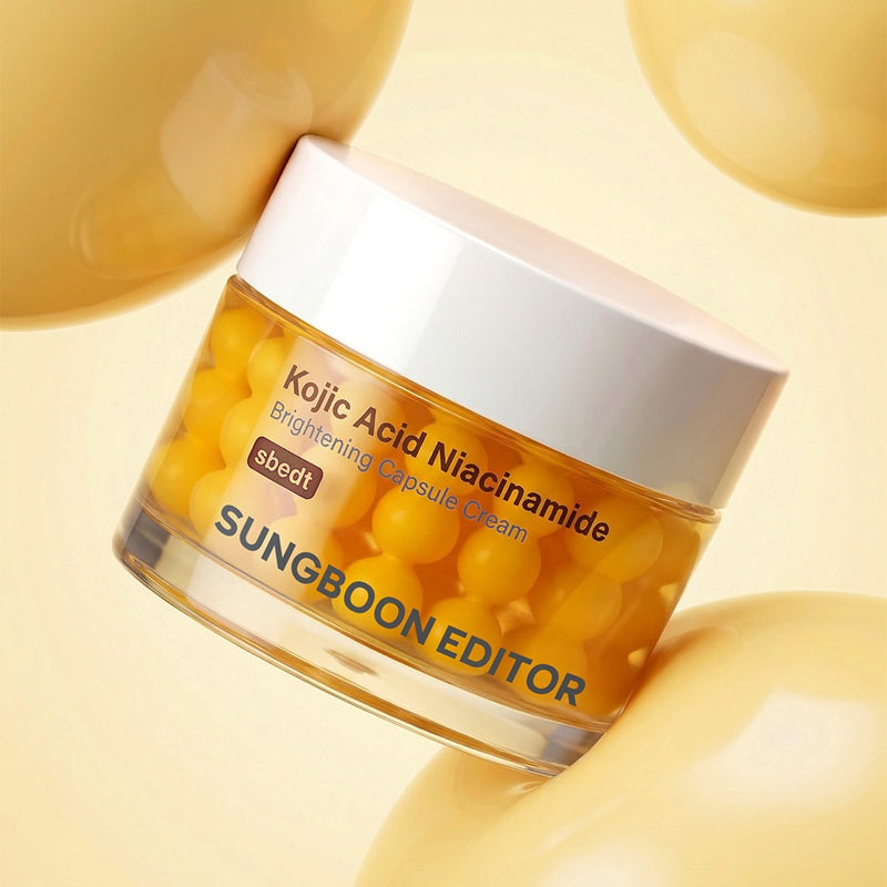 Sungboon Editor Kojic Acid Niacinamide Brightning Capsule Cream (50ml)