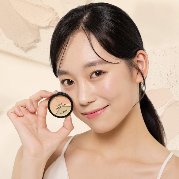 The SAEM Cover Perfection Triple Pot Concealer (4.5g)