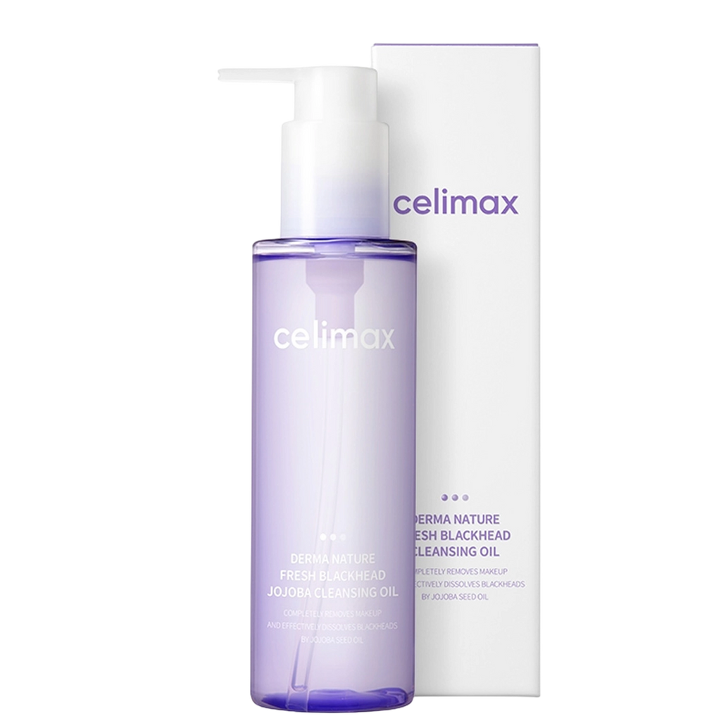 celimax Derma Nature Fresh Blackhead Jojoba Cleansing Oil (150ml) - Kiyoko Beauty