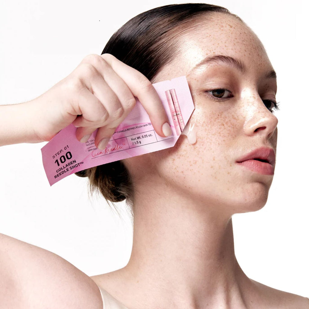 VT Collagen Reedle Shot 100 2-Step Hydrogel Mask (1 PC) - Kiyoko Beauty