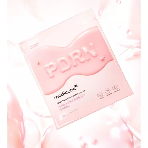 Medicube PDRN Pink Vita Coating Mask (1 PC) - Kiyoko Beauty
