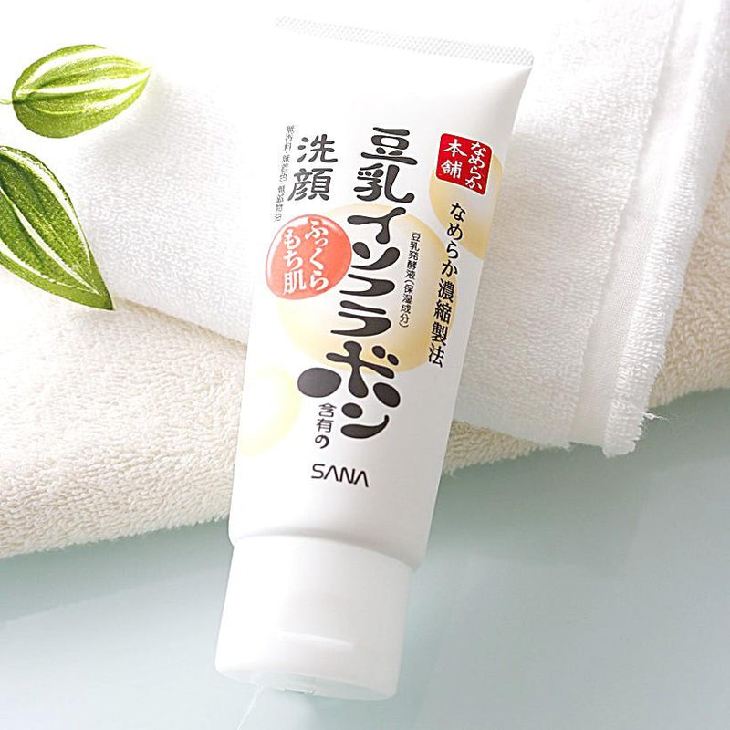 SANA NAMERAKA Isoflavone Cleansing Foam Wash (150g) - Kiyoko Beauty